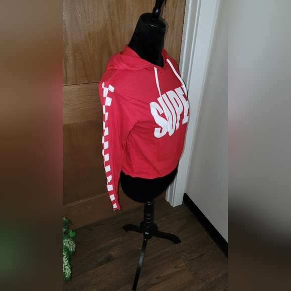 CROPPED HOODIE - Picture 6 of 9